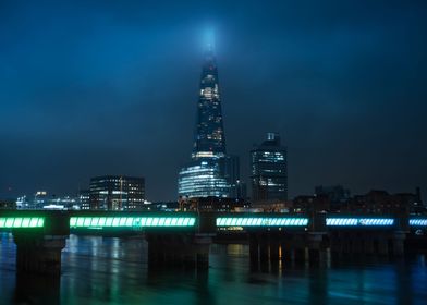 The Shard London at Night