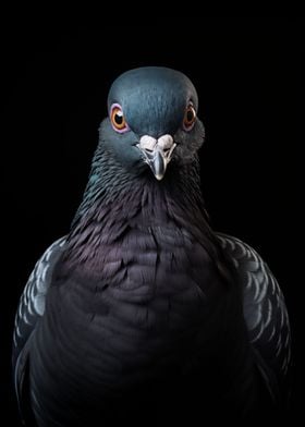 Pigeon Portrait