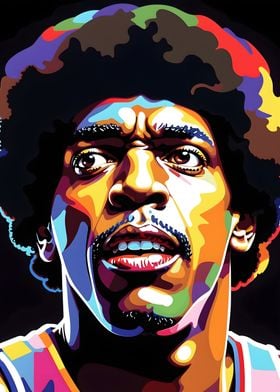 Basketball Julius Erving