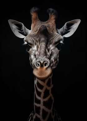 Giraffe Portrait