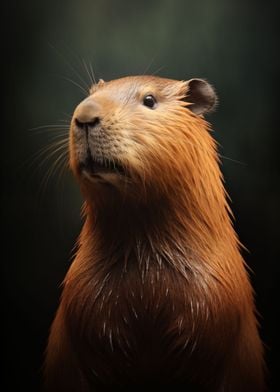 Capybara Portrait