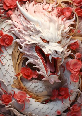Fierce Dragon Red Flowers