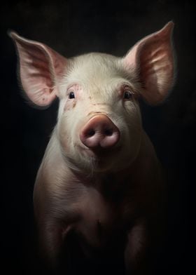 Pig Portrait