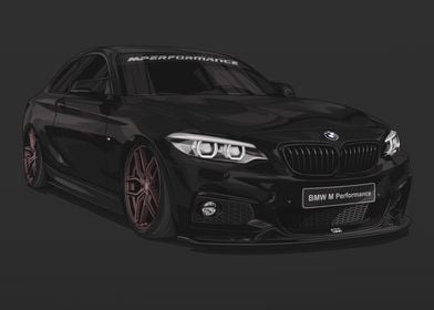 BMW F22 Coupe Static Low