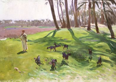 Landscape with Goatherd