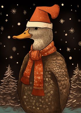 Duck Christmas Time