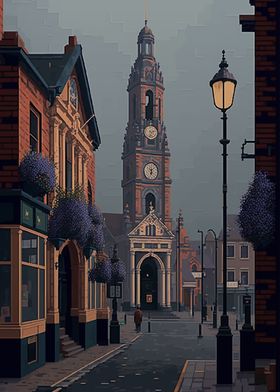 Goole Town Pixel art