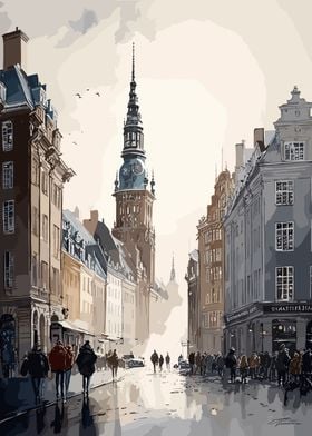 Copenhagen Danemark Paint