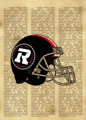 Ottawa Redblacks Helmet