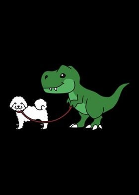 Bichon Frise T Rex