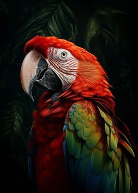 Parrot Portrait