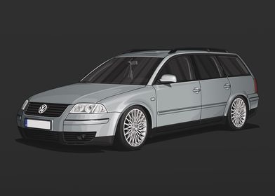 VW Passat B5 GP 3BG Static