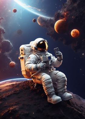 lone astronaut