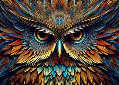 Ethereal Owl Fractal