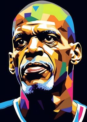 Kareem Abdul Pop Art