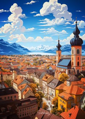 SALSBURG Oil Painting