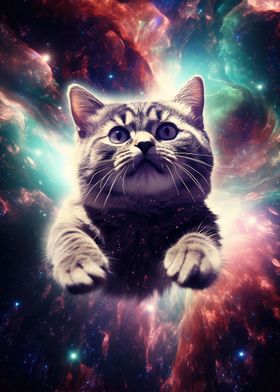 Cosmic Space Cat