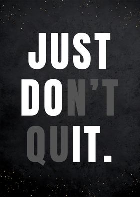 Just Do It motivational