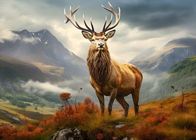 Highland Majesty Red Deer