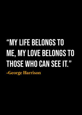 George Harrison Quotes 