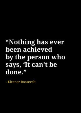 Eleanor Roosevelt quotes 