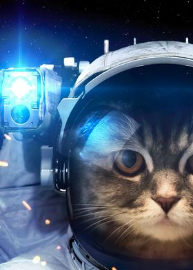 Astronaut Cat