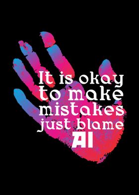 It is okay to make mistake