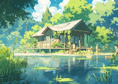 Anime Swamp House