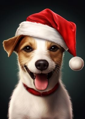 Christmas Jack Russel