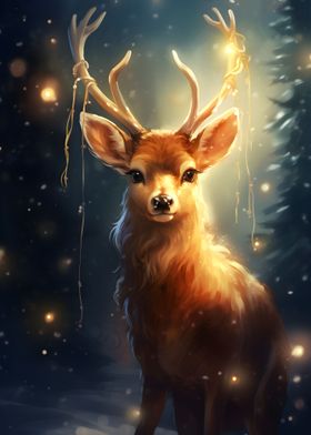Deer Christmas Animals