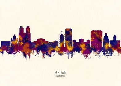 Medan Indonesia Skyline