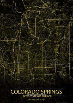 Colorado Springs YellowMap