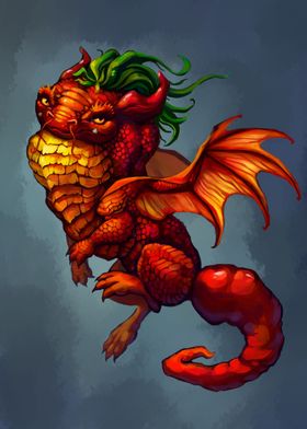 Red hot chili dragon
