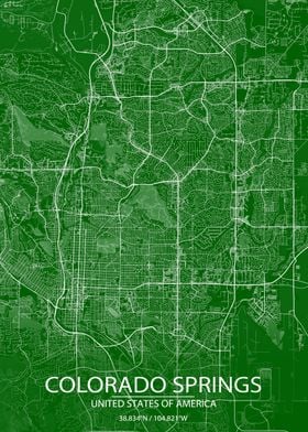 Colorado Springs Green Map