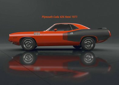 Plymouth Cuda 426 Hemi1971