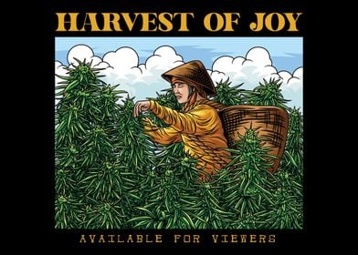 Weeds Farmer Illustration