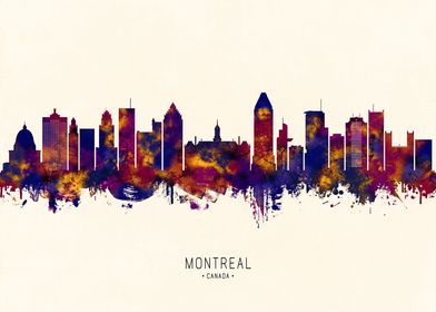 Montreal Canada Skyline