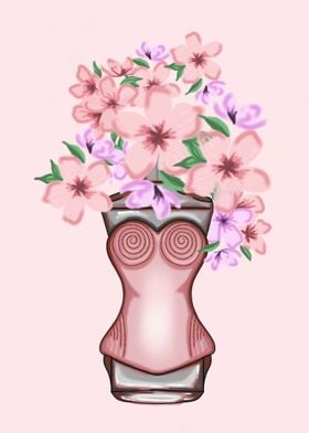 Floral Female body