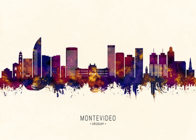 Montevideo Uruguay Skyline