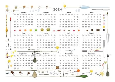 Carp Fishing Calendar 2024