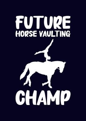 Funny Horse Vaulting