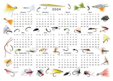 Fly Fishing Calendar 2024