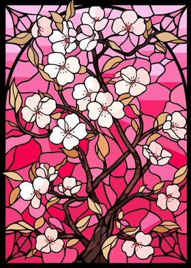 Cherry Blossom Glass