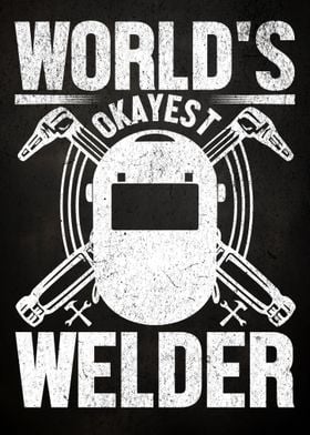 Funny Welder Wall Art