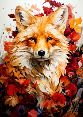 Wild fox art