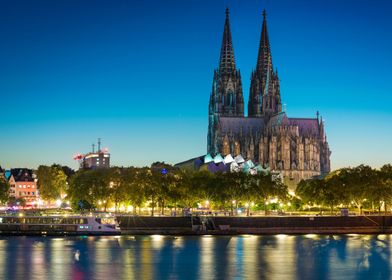 Cologne at Night