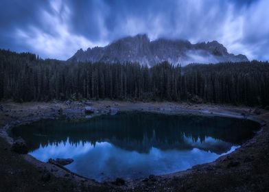 Magical Alpine Blue Hour