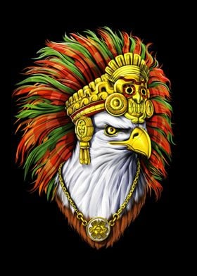 Eagle Aztec Warrior