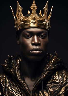 Black and Gold  King