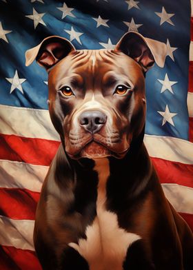 Pit bull Posters: Art, Prints & Wall Art